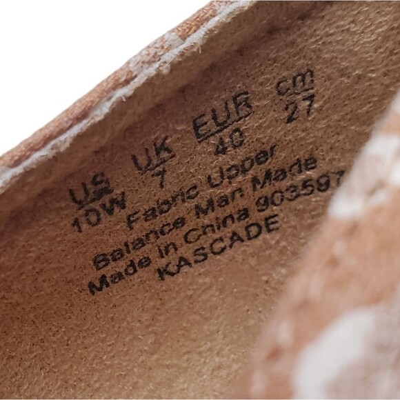 Lifestride Kascade Leopard Print Espadrille Wedges Size 10 Wide - Picture 7 of 7